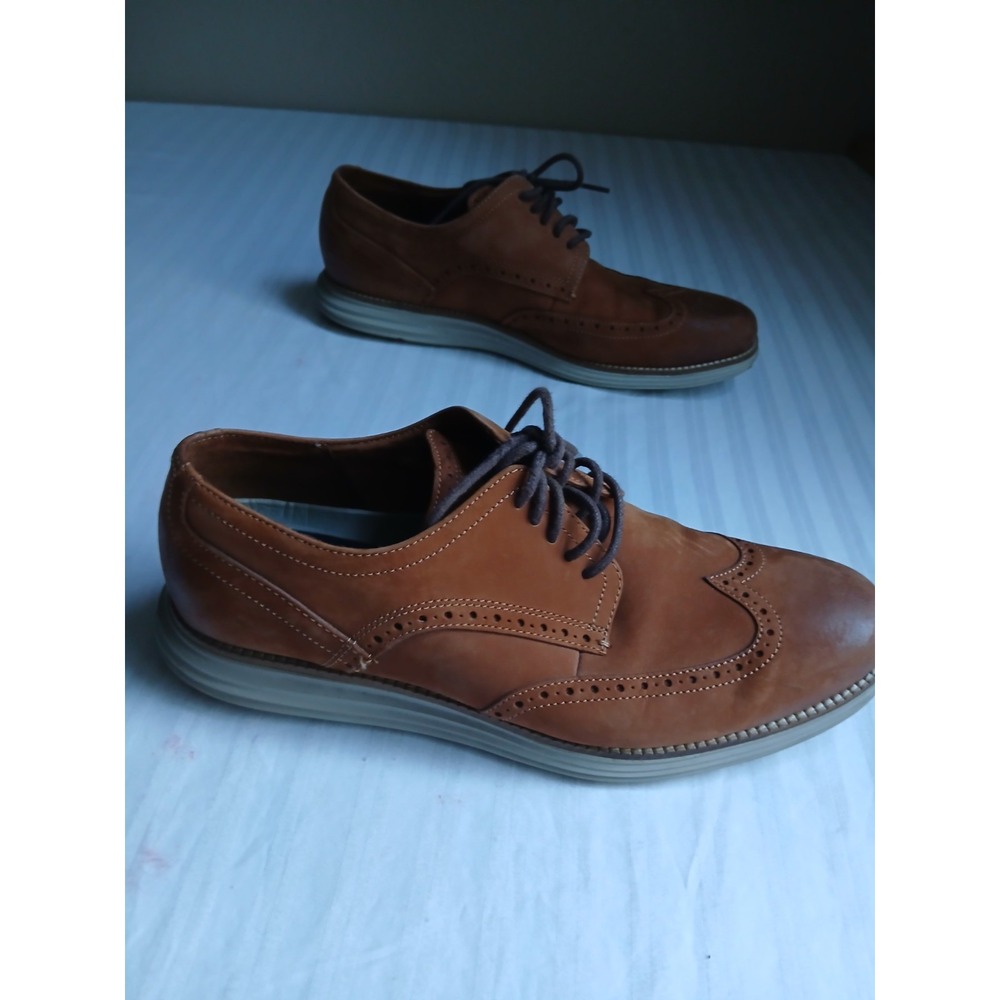 Cole Haan Shoes Mens 11.5 Wing Tip O Original Grand Loafer Leather Comfort Dress